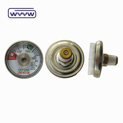 38mm اکسیژن استفاده نمی کند روغن psi فشار پزشکی مانومتر