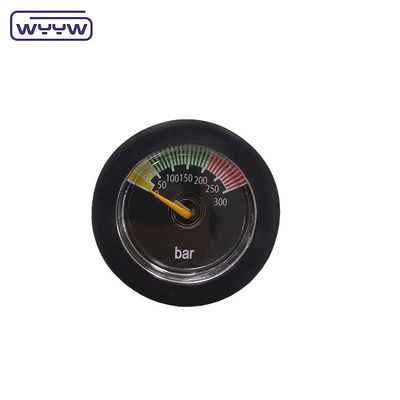 آمازون فروش داغ 20 میلی متر سیاه مینی فشار سنج دیجیتال 4000psi 6000psi 1/8NPT مایکرو گج مانومتر برای پینتبال PCP هوا