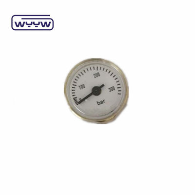OEM چین قیمت 28mm قطر 1/8 &quot;bspp لوله بوردون مانومتر PCP رنگین بال فشار سنج مس 315 بار