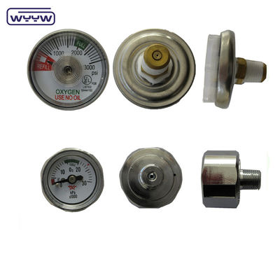 اندازه گيري فشاري کوچک OEM 38mm اندازه گيري فشاري خاموش کننده فولادي
