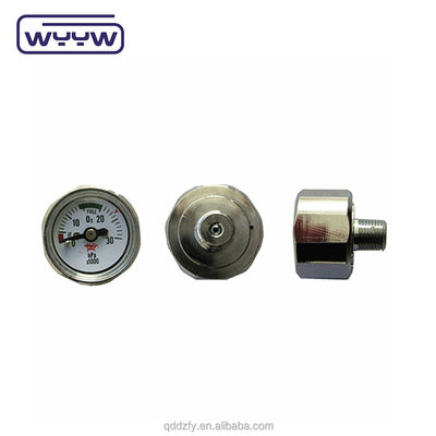 23.5mm کوچک کوچک فشار سنج مانومتر OEM برای تفنگ هوا