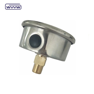 گلیسیرین محوری 63mm فشار سنج ترکیب شده فشار سنج هیدرولیک آب