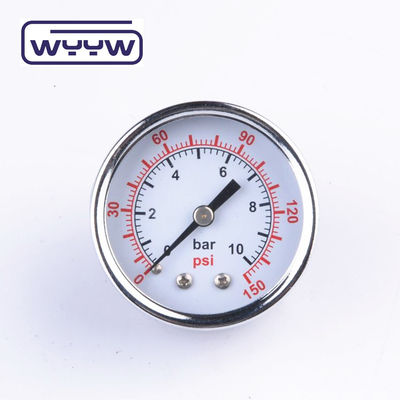 استفاده خشک بدون روغن فشار سنج 160 Psi هوا 60mm SS فشار سنج
