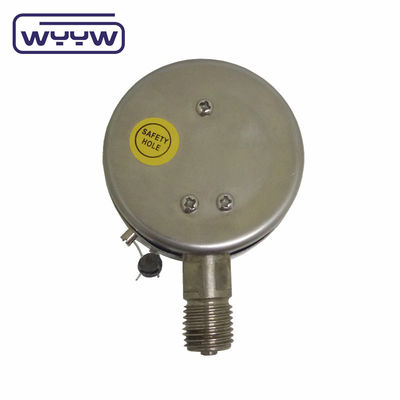 1/4 &quot;Bsp 304 فولاد ضد زنگ فشار اندازه گیری اتصال پایین 60mm