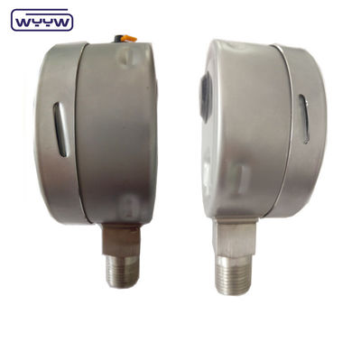 0-10bar 0-250bar 0-600 Bar مایع پر شده فشار سنج 1 سال گارانتی