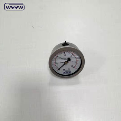 مرکز عقب فشار سنج مایع پر شده هیدرولیک پنوماتیک 400 بار