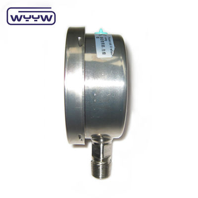 100mm 4 اینچ kgf/cm2 psi مقیاس دوگانه تمام فولاد ضد زنگ تولید کننده مانومتر فشار روغن در چین