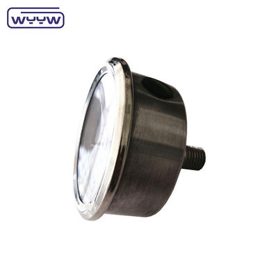 مانومتر محوری با کیفیت بالا MPa/bar/kg اتصال عقب 60mm کامل 304ss فشار سنج فولاد ضد زنگ