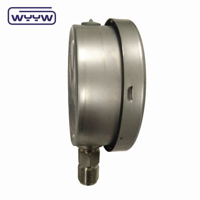صنعت بار سفارشی psi kgf/cm2 فشار سنج ضدصدمه فولاد ضد زنگ گلیسیرین مانومتر YTN-100H