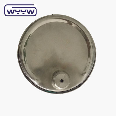 اتصال پشت 100mm فشار سنج پر شده از روغن Ss304 فولاد ضد زنگ