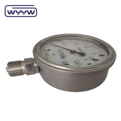 OEM ODM OBM مایع پر شده فشار 100mm مواد فولاد ضد زنگ