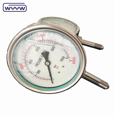OEM ODM OBM فشار سنج مایع پر شده فشار سنج 1000 بار