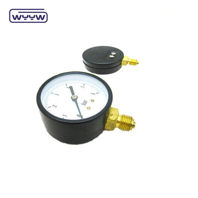 فیلترهای استخر آب 60mm 100mm 10 bar Manometer Pressure Gauge