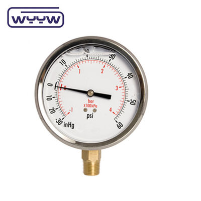 فشار سنج ترکیبات و فشار مثبت مانومتر 63mm 100mm