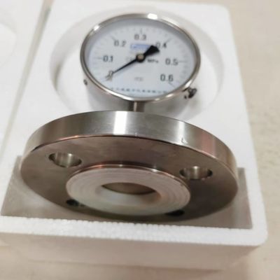 اندازه 1/2 رشته فشار سنج لوله بوردون با 1/4 اینچ NPT اندازه اتصال برای اندازه گیری دقیق فشار