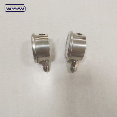 لوله بورتون از فولاد ضد زنگ اندازه مایع 1/4&quot; 1/2'BSP/PT/NPT/G/M Thread ±1.6% از مقیاس کامل