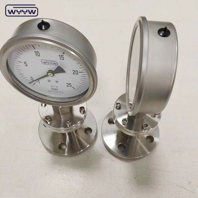 1/4 1/2 &quot; اینچ NPT BSP دیافراگم گج مکان اتصال پایین ± 2.5٪ 1.6٪ دقت