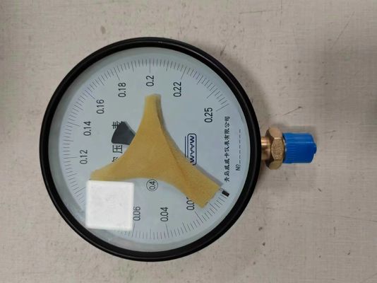 ساخته شده 150mm دقت آزمون فشار سنج دقیق خواندن مانومتر