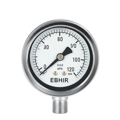 4-inch Electric Contact Pressure Gauge with 0-0.6MPa Range and Switch Gauge Combo