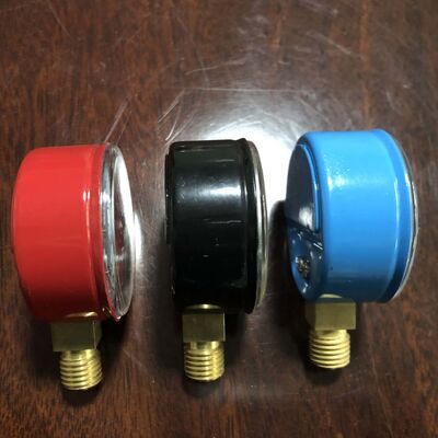 2-اینچ (50 میلی متر) فشار سنج آزمایش گاز با محدوده 0-25MPa و گواهینامه دقت بالا برای سیستم های گاز