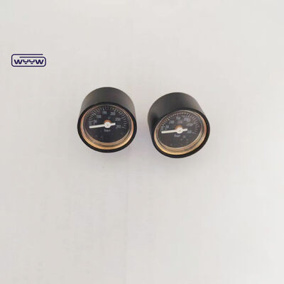 30mm 300 بار فولاد کیس مینی فشار سنج مانومتر برای تفنگ هوا