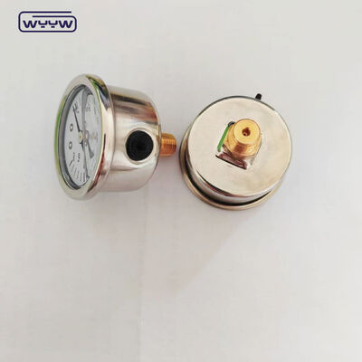 فشار سنج پر از گلیسیرین 40 میلی متر 2500kPa برای سیستم های آتش نشانی