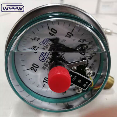 Magnetic-assisted Electronic Pressure Gauge with 100mm Size and Silicone Filled for Accurate Measurements