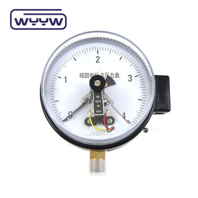 4 اینچ 100 میلی متر 0-1.6MPa فشار سنج الکتریکی تماس