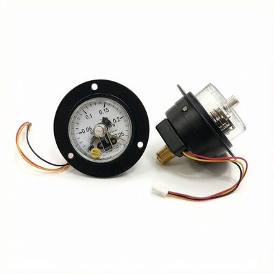 گیج فشار الکتریکی فلنج محوری 60 میلی‌متری -0.05 تا 0.25 مگاپاسکال 10VA خشک